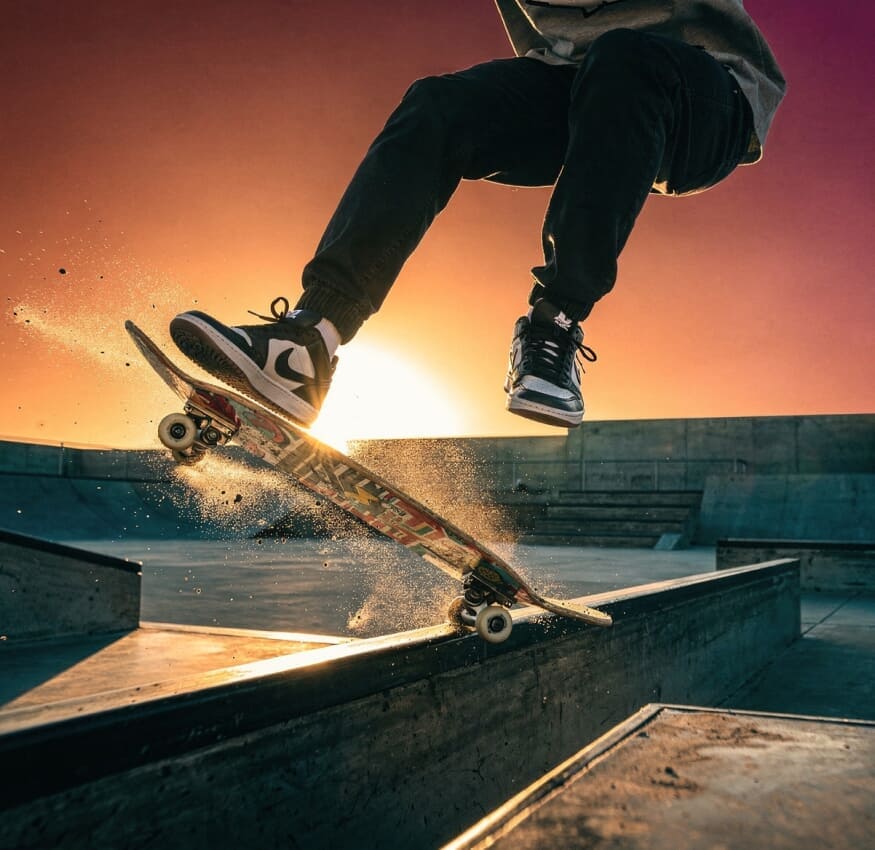 Skateboarding